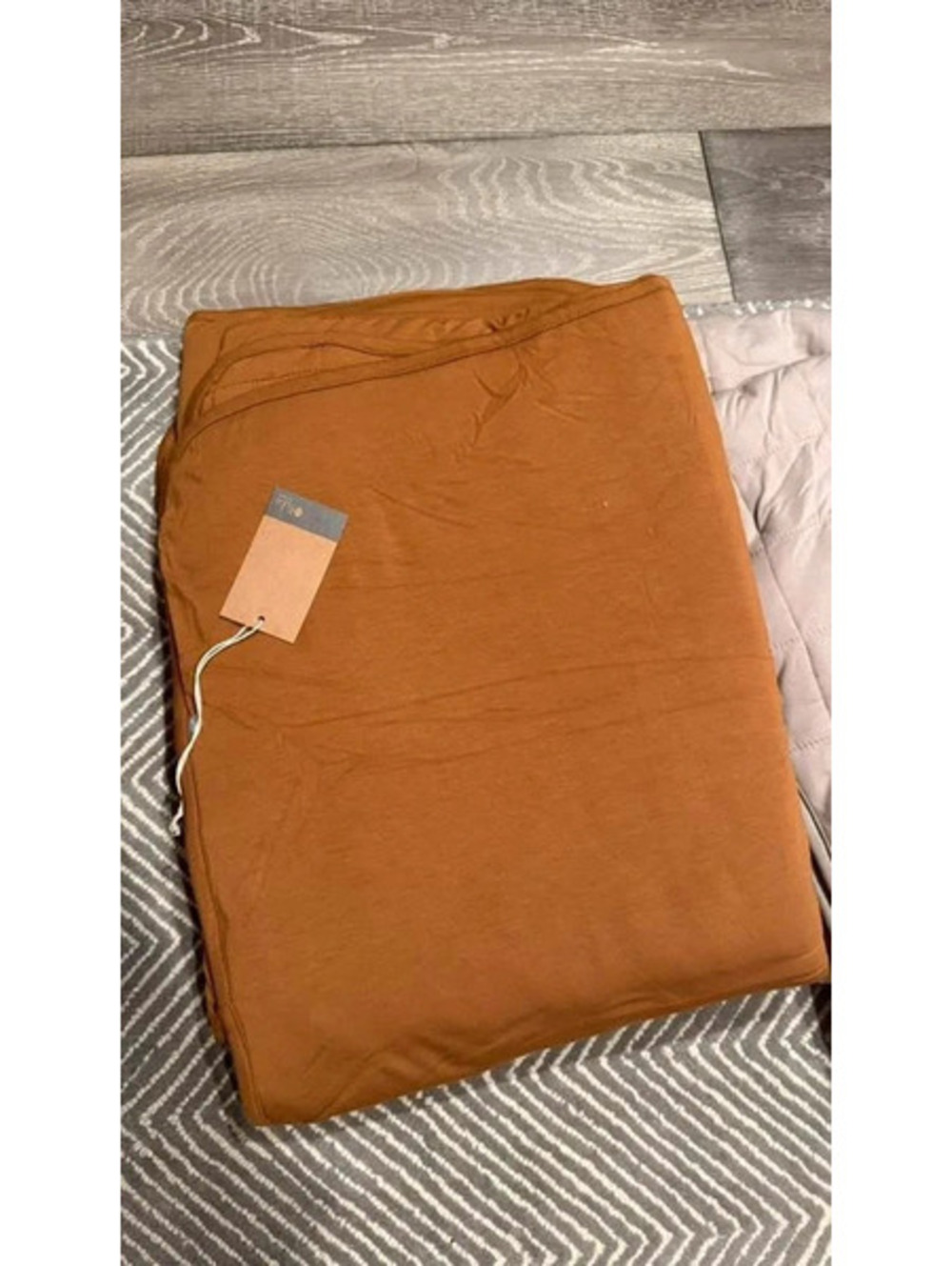 Kyte baby nutmeg toddler blanket nwt